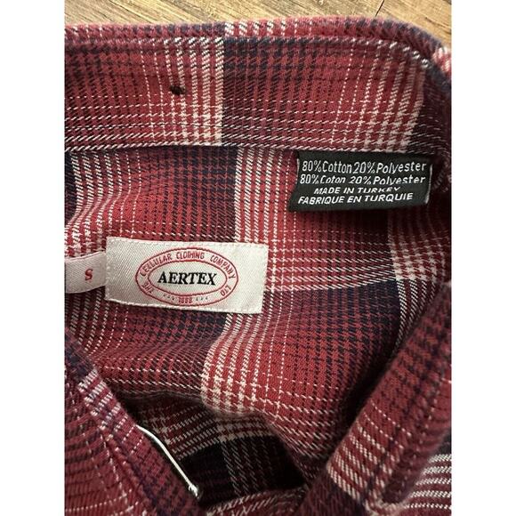 Aertex Long Sleeve Button Down Shirt Men’s Size Small - Picture 6 of 9